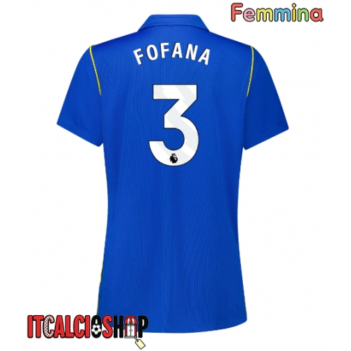 Chelsea Wesley Fofana #3 Prima Maglia Femmina 2026-27 Manica Corta